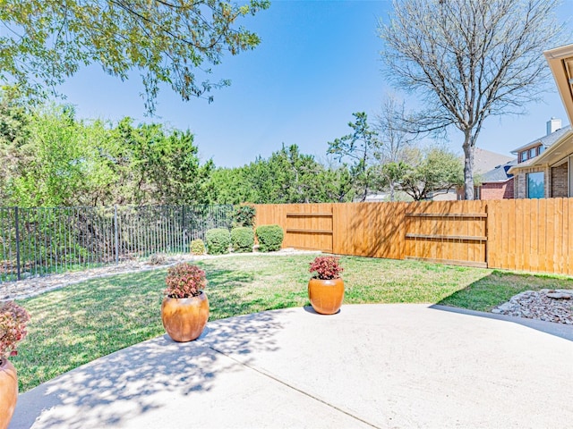 2009 Tillman Dr, Cedar Park, TX 78613 - fenced backyard with a patio area