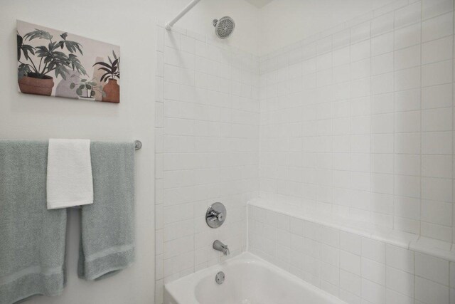 2209 Hancock Dr Unit 3, Austin, TX 78756 - bathroom featuring washtub / shower combination