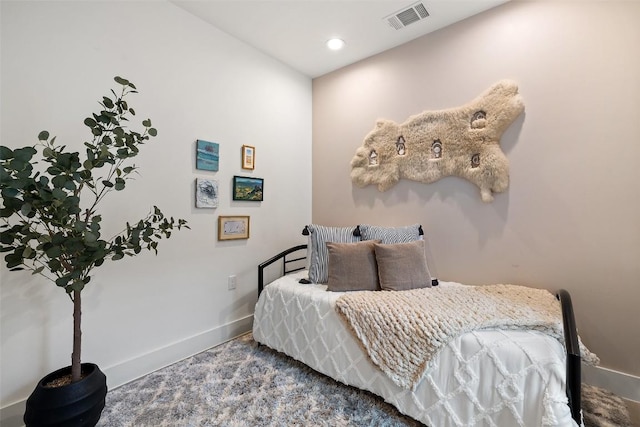 1503 Richcreek Rd Unit A, Austin, TX 78757 - bedroom with baseboards and recessed lighting