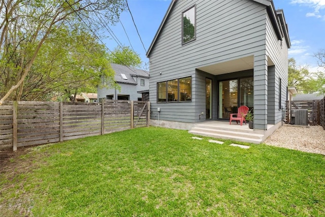 1503 Richcreek Rd Unit A, Austin, TX 78757 - rear view of house with a fenced backyard