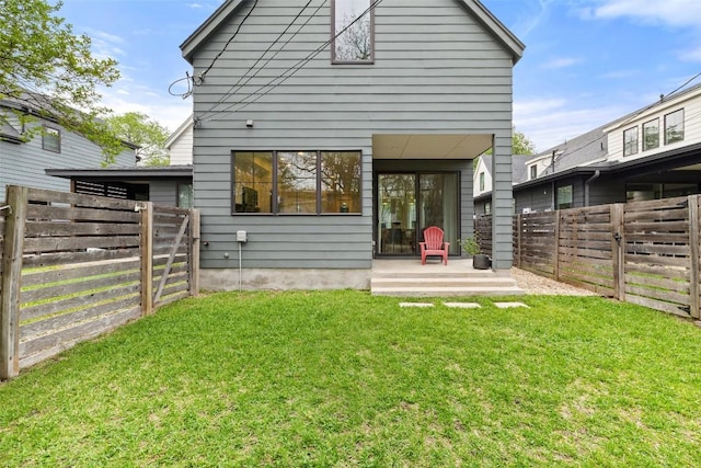 1503 Richcreek Rd Unit A, Austin, TX 78757 - rear view of property with a fenced backyard
