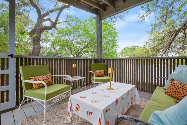 2007 Alameda Dr, Austin, TX 78704 - view of deck