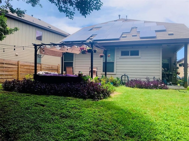 2101 Rivers Edge Way Unit 17, Austin, TX 78741 - back of property with solar panels