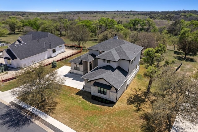 744 Buffalo Trl, Liberty Hill, TX 78642 - view from above of property