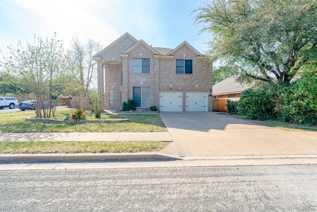 8613 Columbia Falls Dr, Round Rock, TX 78681 - traditional-style home with driveway and a garage