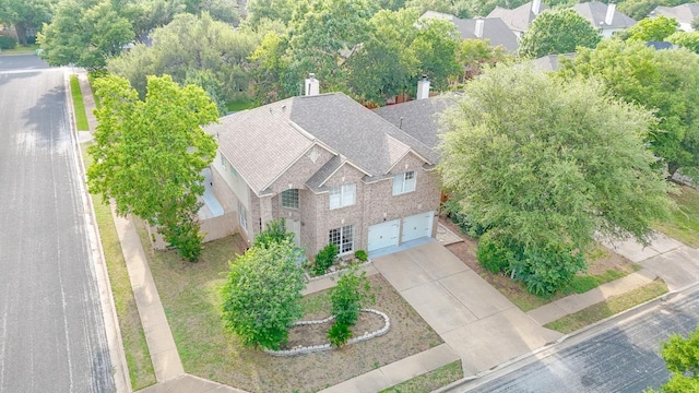 8613 Columbia Falls Dr, Round Rock, TX 78681 - aerial view of property and surrounding area