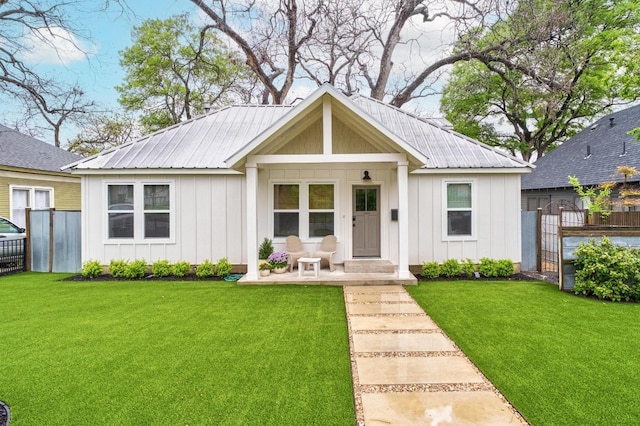 1802 Eva St, Austin, TX 78704 - modern inspired farmhouse featuring board and batten siding and metal roof