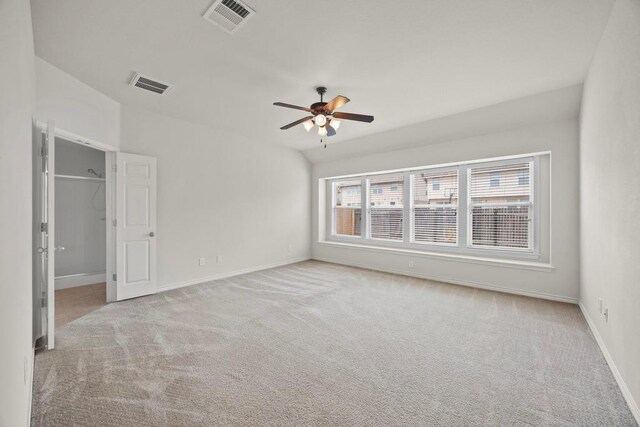 2832 Mission Tejas Dr, Pflugerville, TX 78660 - spare room featuring carpet floors, ceiling fan, and baseboards