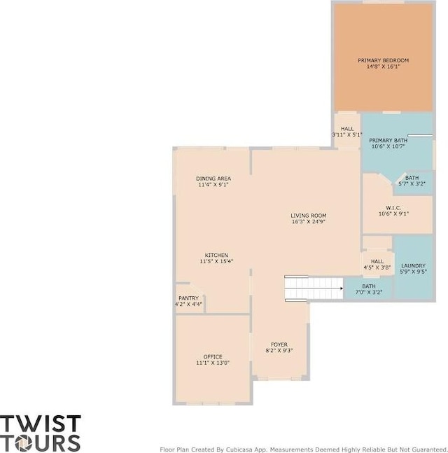1806 Ashburn Dr, Temple, TX 76502 - view of property floor plan