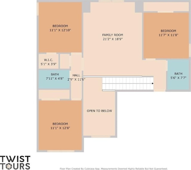 1806 Ashburn Dr, Temple, TX 76502 - view of floor plan / room layout