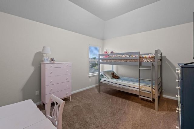 1806 Ashburn Dr, Temple, TX 76502 - bedroom with carpet and lofted ceiling