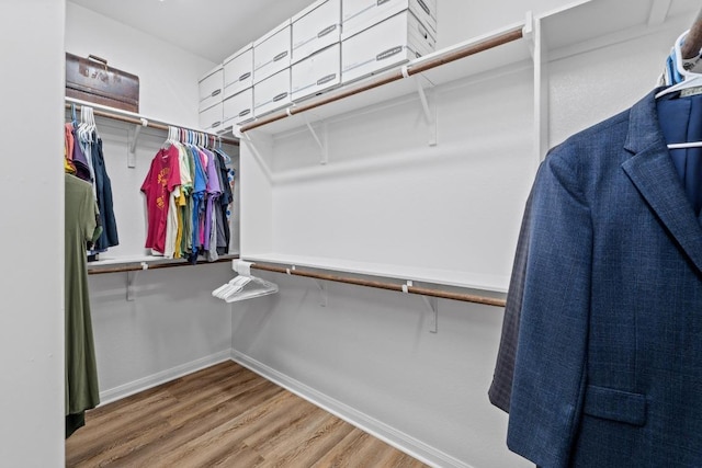 1806 Ashburn Dr, Temple, TX 76502 - spacious closet featuring wood finished floors