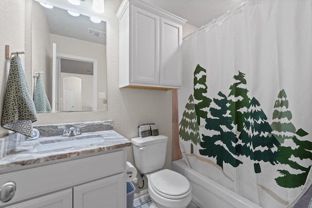 1806 Ashburn Dr, Temple, TX 76502 - full bathroom with vanity and shower / tub combo