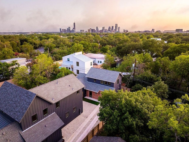 3306 Larry Ln Unit B, Austin, TX 78722 - drone / aerial view of city skyline
