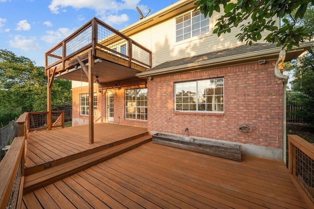 5204 Eagle Trace Trl, Austin, TX 78730 - view of deck