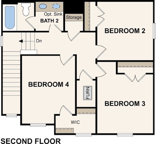 204 Escape Way, Jarrell, TX 76537 - view of floor plan / room layout