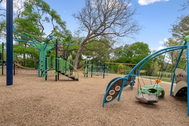 view of communal playground