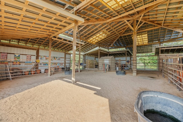 view of stable