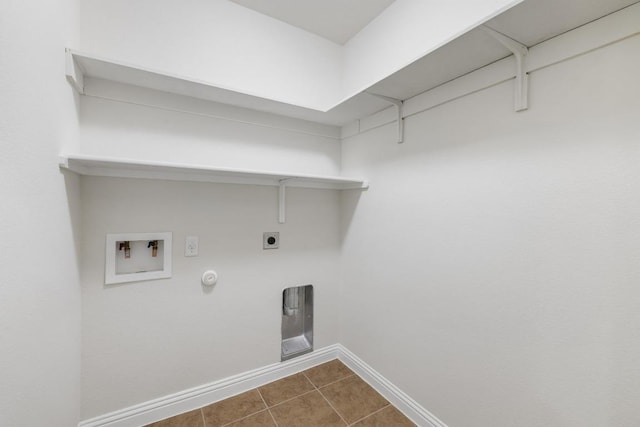 839 Salado Creek Ln, Georgetown, TX 78633 - laundry area with gas dryer hookup, washer hookup, laundry area, hookup for an electric dryer, and baseboards