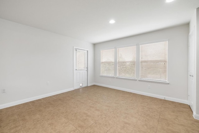 839 Salado Creek Ln, Georgetown, TX 78633 - empty room featuring recessed lighting and baseboards
