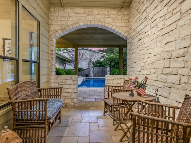105 Capri, Lakeway, TX 78734 - view of patio / terrace
