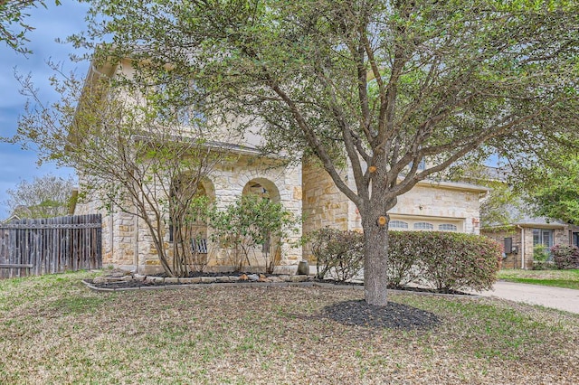 2920 Agave Loop, Round Rock, TX 78681 - view of front of property featuring stone siding