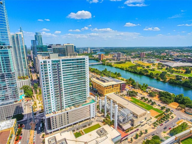 222 W Ave Unit 1907, Austin, TX 78701 - view of urban area featuring a large body of water and a notable bridge