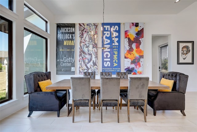 dining room featuring a healthy amount of sunlight