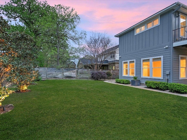 2517 Exposition Blvd, Austin, TX 78703 - view of yard at dusk