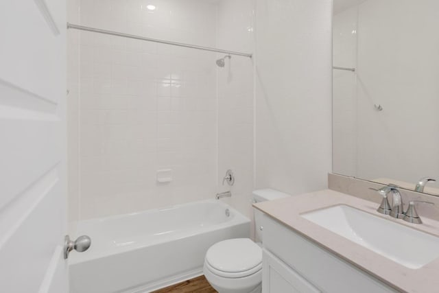4915 Mozzafiato Ln, Round Rock, TX 78665 - full bath featuring vanity and washtub / shower combination