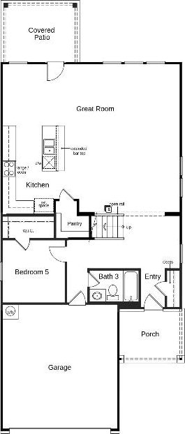 4915 Mozzafiato Ln, Round Rock, TX 78665 - view of home floor plan