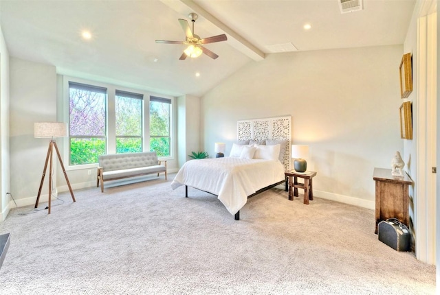 12113 Beautybrush Dr, Austin, TX 78738 - carpeted bedroom featuring recessed lighting and ceiling fan