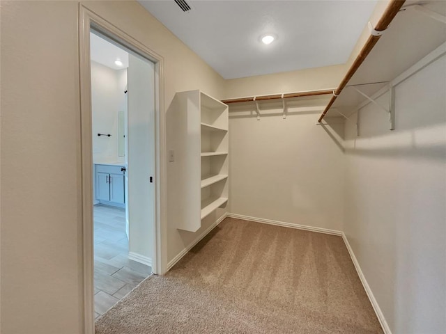 137 Periwinkle Ln, Bastrop, TX 78602 - walk in closet with carpet