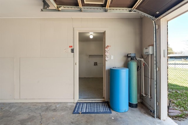 exterior space with fence