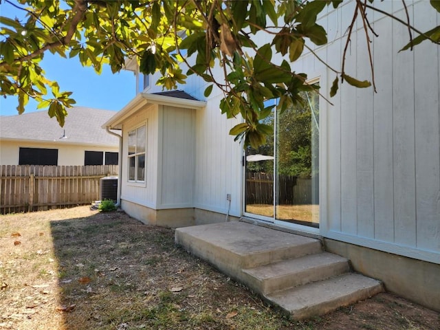 2516 Glen Field Dr, Cedar Park, TX 78613 - exterior space featuring central air condition unit and fence