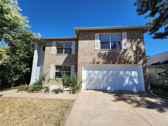 2516 Glen Field Dr, Cedar Park, TX 78613 - view of front of house featuring an attached garage, brick siding, and driveway