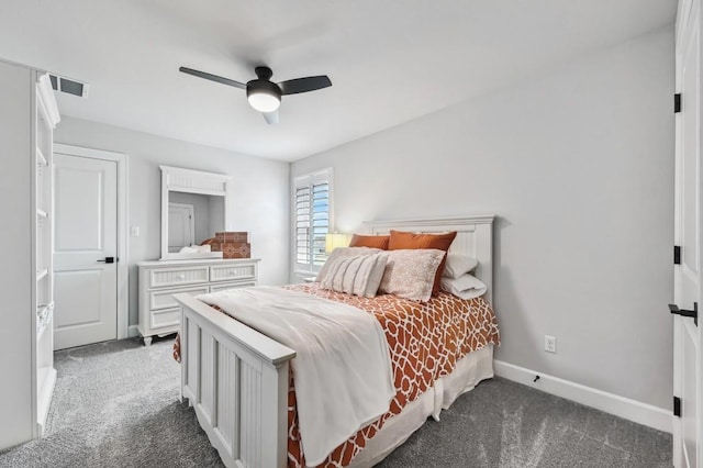 113 Cibolo Creek Loop, Bastrop, TX 78602 - bedroom with carpet and a ceiling fan