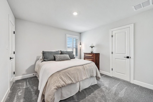113 Cibolo Creek Loop, Bastrop, TX 78602 - bedroom with carpet floors and recessed lighting