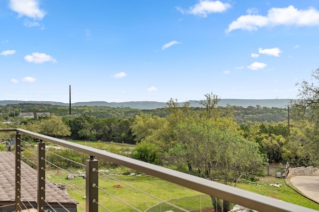 4004 Cloudy Ridge Rd, Austin, TX 78734 - mountain view featuring a forest
