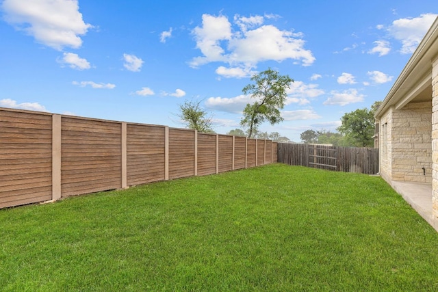 317 Independence Dr, Kyle, TX 78640 - view of fenced backyard