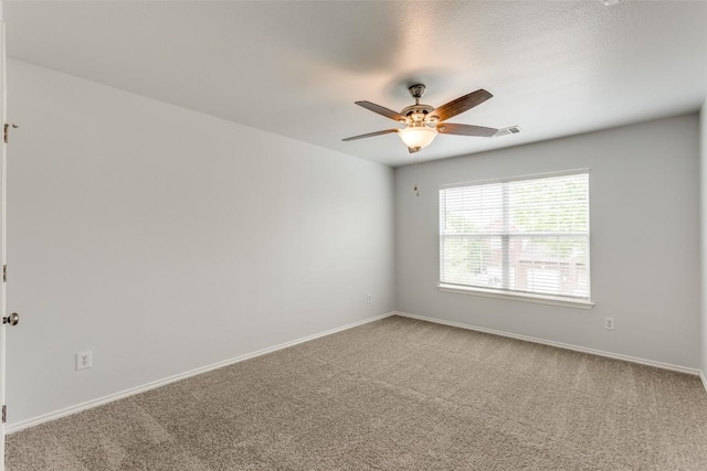 33 Verde Ranch Loop, Leander, TX 78641 - carpeted spare room with ceiling fan and baseboards