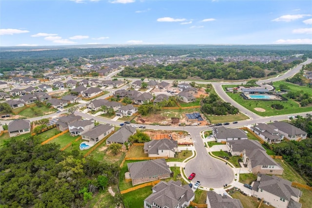 104 Trans Pecos Ct, Georgetown, TX 78628 - aerial view of property and surrounding area with nearby suburban area