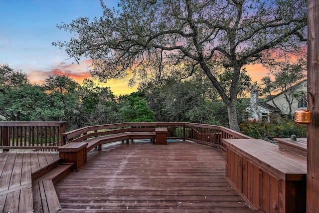 8001 Bell Mountain Dr, Austin, TX 78730 - view of deck