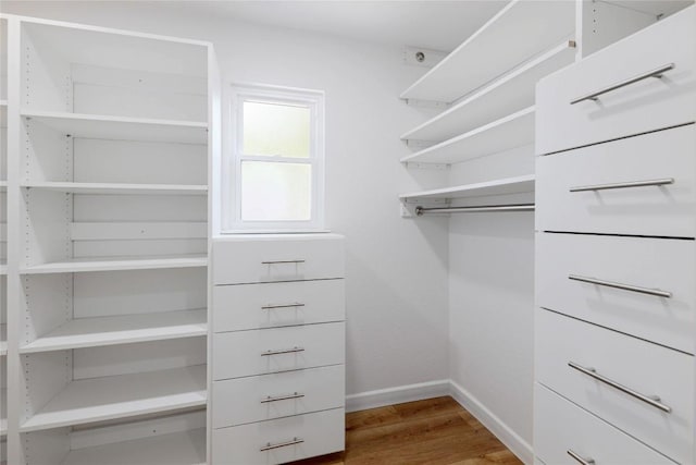 12300 Cassady Dr, Austin, TX 78727 - spacious closet with wood finished floors