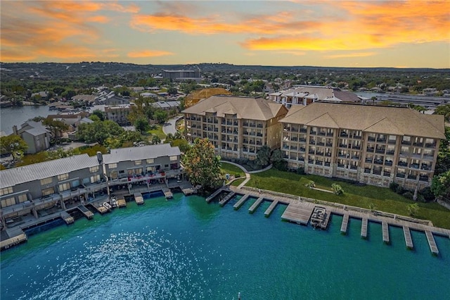 96 Island Dr Unit 44, Horseshoe Bay, TX 78657 - bird's eye view of a nearby body of water