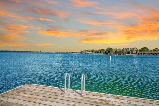 96 Island Dr Unit 44, Horseshoe Bay, TX 78657 - dock area featuring a water view