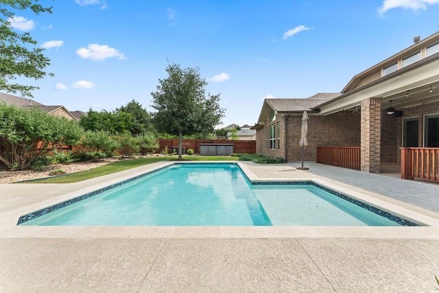 5701 Cherokee Draw Rd, Austin, TX 78738 - view of swimming pool featuring a patio