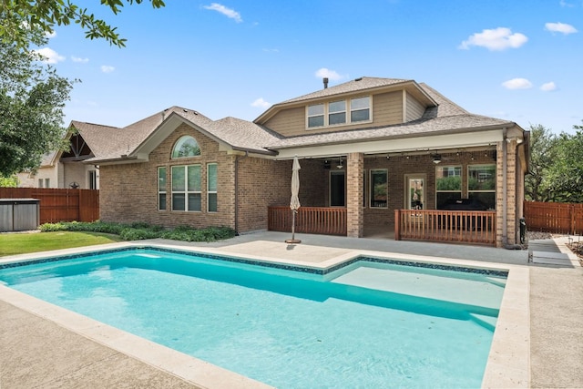 5701 Cherokee Draw Rd, Austin, TX 78738 - view of swimming pool featuring a patio area