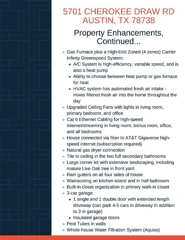 5701 Cherokee Draw Rd, Austin, TX 78738 - view of miscellaneous document