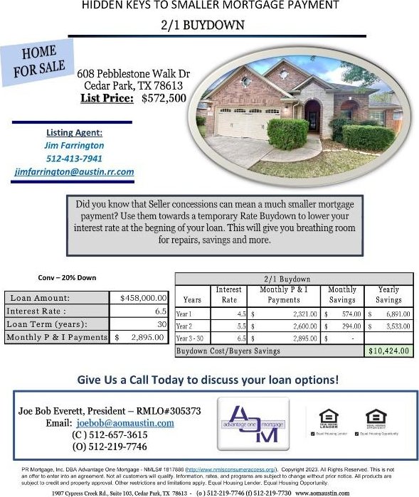 608 Pebblestone Walk Dr, Cedar Park, TX 78613 - view of a document